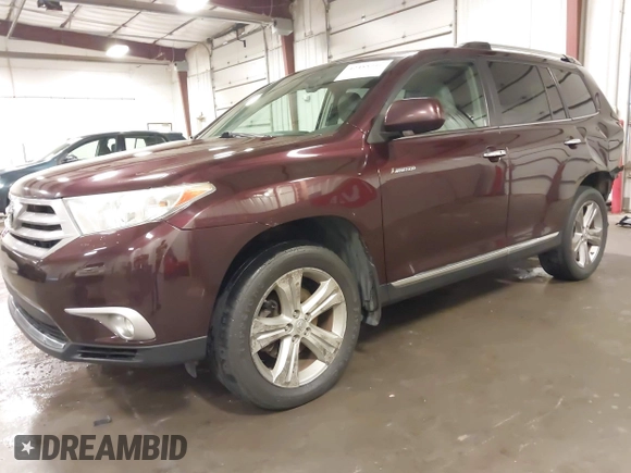 2013 Toyota Highlander Limited with VIN 5TDDK3EH0DS273650, listed as a IAAI auction lot 42488316 with 256,774 mi miles and . Bid and sale history available at DreamBid. Image 20.