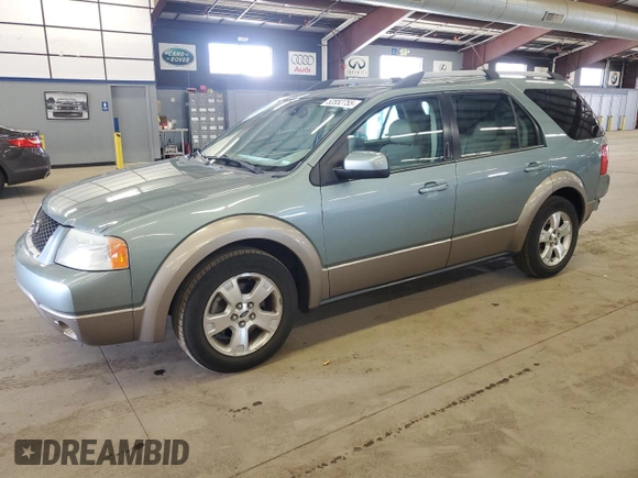 2005 Ford Freestyle SEL z VIN 1FMDK02135GA60009, wystawiony jako Copart lot #52852755 z przebiegiem 248 780 mil mil oraz Szkody całkowita. Historia ofert i sprzedaży dostępna na DreamBid. Obrazek 1.