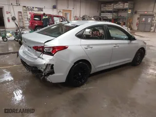2020 Hyundai Accent SE with VIN 3KPC24A66LE111892, listed as a IAAI auction lot 41784084 with 143,184 mi miles. Bid and sale history available at carsss.com. Image 4.