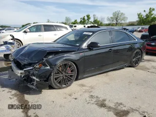 2017 Audi A8 z VIN WAU44AFD3HN015464, wystawiony jako Copart lot #55099805 z przebiegiem 125 067 mil mil oraz Tytuł czysty. Historia ofert i sprzedaży dostępna na DreamBid. Obrazek 1.