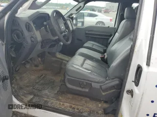 2016 Ford F-250 XLT with VIN 1FT7X2A65GED45000, listed as a Copart auction lot 56335805 with 155,571 mi miles and Salvage title. Bid and sale history available at DreamBid. Image 7.