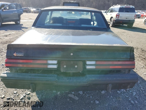 1987 Buick Regal with VIN 1G4GJ1171HP440059, listed as a Copart auction lot 51641495 with 21,443 mi miles and Salvage Title. Bid and sale history available at DreamBid. Image 6.