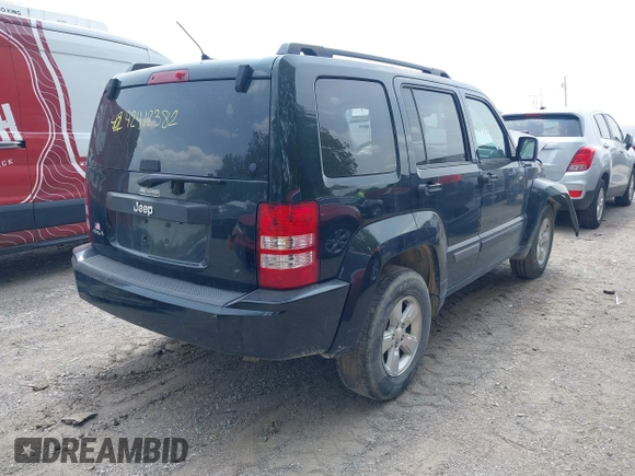 2012 Jeep Liberty Sport with VIN 1C4PJMAK9CW154128, listed as a IAAI auction lot 42412382 with 131,405 mi miles and . Bid and sale history available at DreamBid. Image 4.