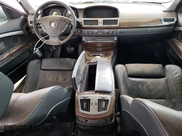 2003 BMW 7 Series 745Li with VIN WBAGN63453DS44125, listed as a Copart auction lot 69498914 with Not Provided miles and Salvage Title. Bid and sale history available at DreamBid. Image 8.