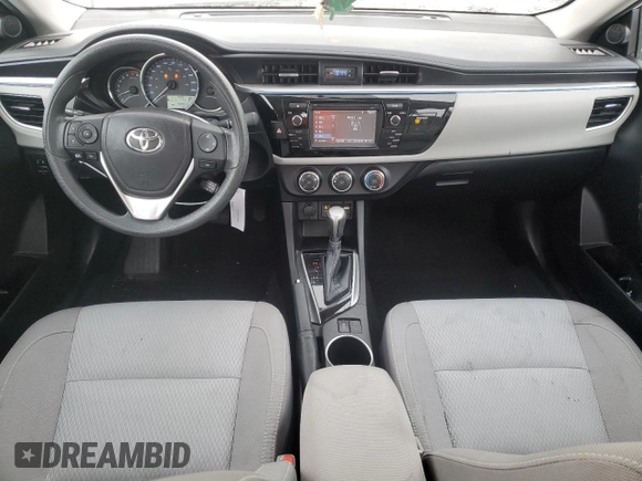 2016 Toyota Corolla L with VIN 2T1BURHE9GC523373, listed as a Copart auction lot 45379455 with 99,953 mi miles and Salvage Title. Bid and sale history available at DreamBid. Image 8.