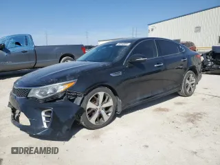 2017 Kia Optima SX z VIN 5XXGW4L24HG152696, wystawiony jako Copart lot #48840895 z przebiegiem 136 861 mil mil oraz Szkoda całkowita • Salvage title. Historia ofert i sprzedaży dostępna na DreamBid. Obrazek 1.