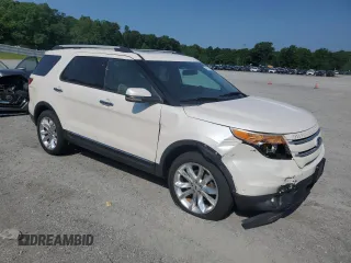 2012 Ford Explorer Limited with VIN 1FMHK8F81CGA66184, listed as a Copart auction lot 58529415 with 121,584 mi miles and Salvage title. Bid and sale history available at DreamBid. Image 4.