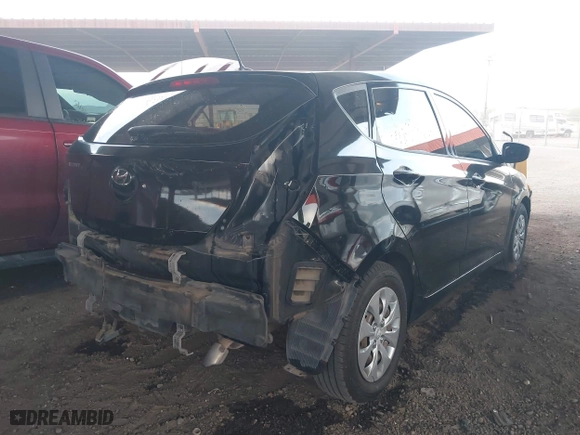 2017 Hyundai Accent SE with VIN KMHCT5AE9HU326293, listed as a IAAI auction lot 41078083 with 137,583 mi miles. Bid and sale history available at carsss.com. Image 4.