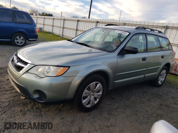 2009 Subaru Outback with VIN 4S4BP60C496338928, listed as a Copart auction lot 87759365 with 163,283 mi miles and Clean Title. Bid and sale history available at carsss.com. Image 1.