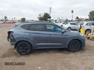 2016 Hyundai Tucson Eco with VIN KM8J3CA28GU217033, listed as a IAAI auction lot 41476238 with 76,311 mi miles. Bid and sale history available at carsss.com. Image 14.