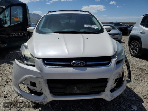 2013 Ford Escape SEL z VIN 1FMCU9H9XDUC15081, wystawiony jako Copart lot #58034165 z przebiegiem 166 612 mil mil oraz Szkoda całkowita • Salvage title. Historia ofert i sprzedaży dostępna na DreamBid. Obrazek 5.