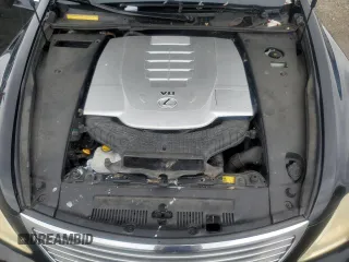 2008 Lexus LS 460 with VIN JTHBL46F485059066, listed as a Copart auction lot 64803835 with 198,520 mi miles and Salvage title. Bid and sale history available at DreamBid. Image 11.