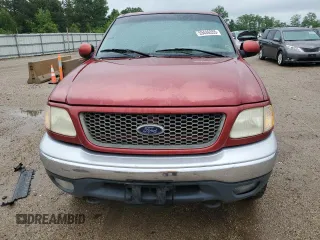 2001 Ford F-150 XLT with VIN 1FTRW08L41KB01407, listed as a Copart auction lot 59446555 with 285,312 mi miles and Salvage title. Bid and sale history available at DreamBid. Image 5.