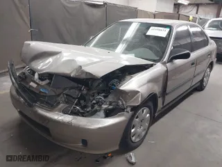 2000 Honda Civic LX with VIN 2HGEJ6674YH532404, listed as a IAAI auction lot 41998834 with 94,504 mi miles. Bid and sale history available at carsss.com. Image 2.