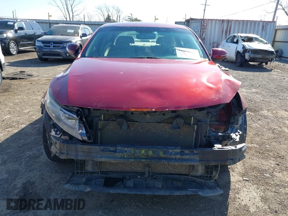 2014 Kia Optima LX with VIN 5XXGM4A72EG272724, listed as a IAAI auction lot 41828285 with 136,996 mi miles. Bid and sale history available at carsss.com. Image 13.