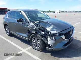 2025 Mazda CX-5 2.5 S Select Package with VIN JM3KFBBL1S0599527, listed as a IAAI auction lot 42024732 with 4,374 mi miles. Bid and sale history available at carsss.com. Image 1.