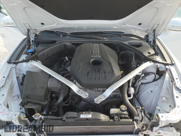 2020 Genesis G70 2.0T with VIN KMTG34LA9LU046717, listed as a Copart auction lot 45105765 with 65,034 mi miles and Non repairable. Bid and sale history available at DreamBid. Image 11.
