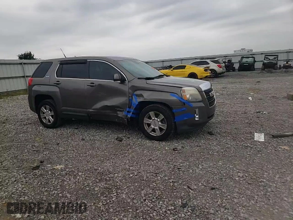 2012 GMC Terrain SLE-1 with VIN 2GKALMEK5C6288207, listed as a Copart auction lot 58363285 with 170,321 mi miles and Salvage title. Bid and sale history available at DreamBid. Image 12.