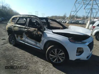2019 Hyundai Santa Fe Ultimate z VIN 5NMS5CAD3KH054098, wystawiony jako IAAI lot #36305958 z przebiegiem Nie podano mil oraz . Historia ofert i sprzedaży dostępna na DreamBid. Obrazek 1.