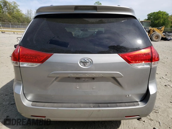 2013 Toyota Sienna LE AAS with VIN 5TDKK3DC9DS293036, listed as a Copart auction lot 54496525 with 73,260 mi miles and Salvage title. Bid and sale history available at DreamBid. Image 6.