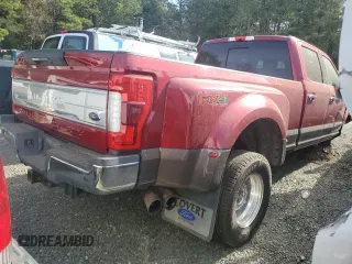 2017 Ford F-350 Lariat with VIN 1FT8W3DT9HEE94266, listed as a Copart auction lot 50148155 with 71,170 mi miles and Salvage title. Bid and sale history available at DreamBid. Image 3.