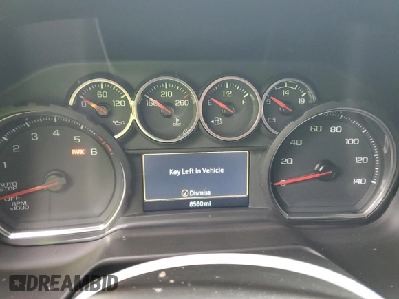2024 Chevrolet Suburban LS with VIN 1GNSCBKD4RR220754, listed as a Copart auction lot 85854184 with 8,580 mi miles and Salvage Title. Bid and sale history available at DreamBid. Image 9.