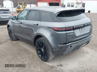 2020 Land Rover Range Rover Evoque SE with VIN SALZP2FX2LH018985, listed as a IAAI auction lot 41836222 with 48,434 mi miles. Bid and sale history available at carsss.com. Image 3.