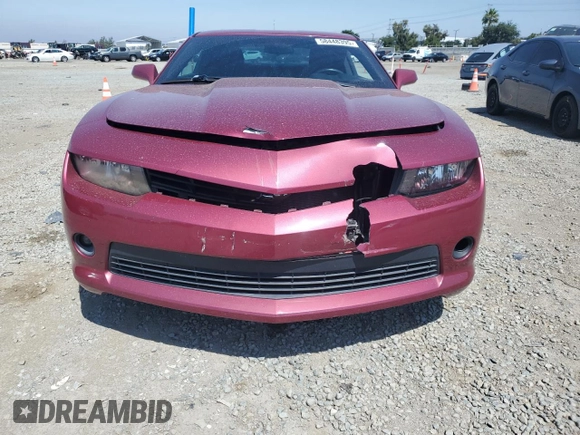 2014 Chevrolet Camaro LT z VIN 2G1FF1E31E9271236, wystawiony jako Copart lot #58448395 z przebiegiem 85 553 mil mil oraz Szkoda całkowita • Salvage title. Historia ofert i sprzedaży dostępna na DreamBid. Obrazek 5.