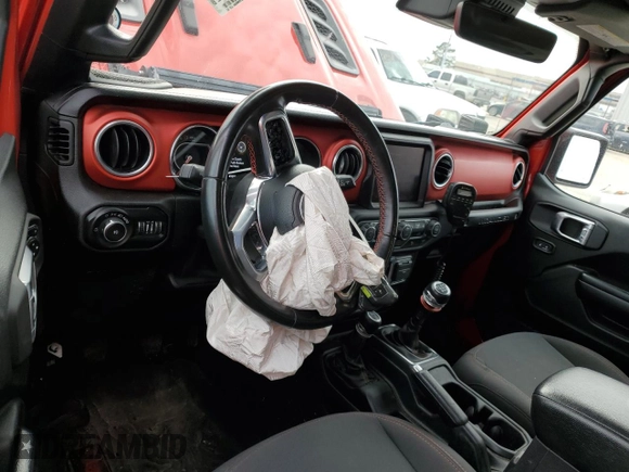 2020 Jeep Wrangler Rubicon with VIN 1C4HJXCG1LW324108, listed as a Copart auction lot 41880383 with 49,691 mi miles and . Bid and sale history available at DreamBid. Image 8.