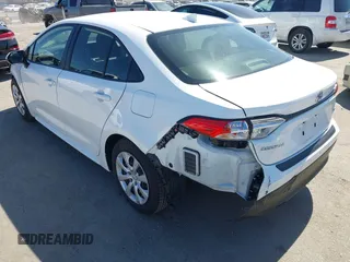 2024 Toyota Corolla LE with VIN JTDB4MEE9RJ016648, listed as a IAAI auction lot 42328776 with 25,915 mi miles and . Bid and sale history available at DreamBid. Image 3.