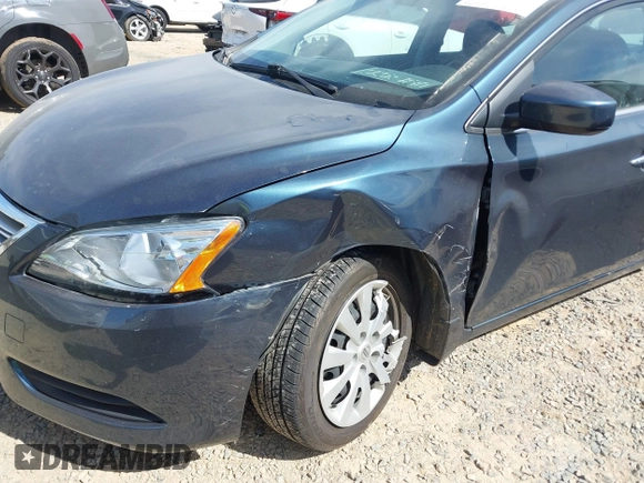 2015 Nissan Sentra SV with VIN 3N1AB7AP4FY267260, listed as a IAAI auction lot 41820874 with 84,259 mi miles and . Bid and sale history available at DreamBid. Image 6.