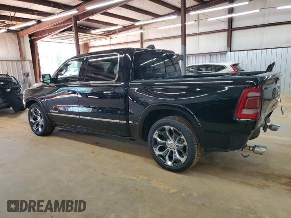 2022 Ram 1500 Limited with VIN 1C6SRFHT6NN171384, listed as a Copart auction lot 51975235 with 34,181 mi miles and Salvage title. Bid and sale history available at DreamBid. Image 2.