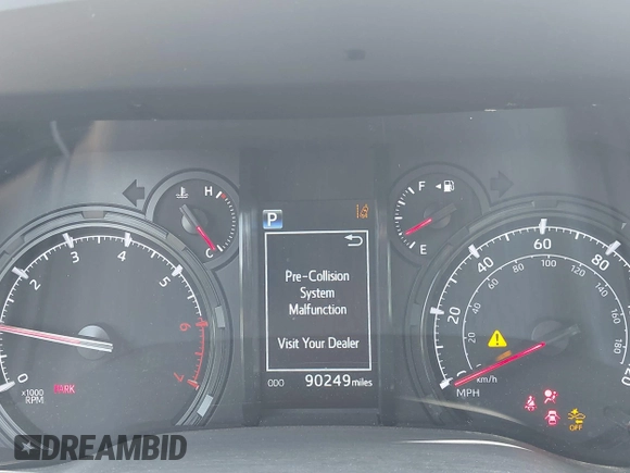2021 Toyota 4Runner SR5 with VIN JTEMU5JR1M5929960, listed as a IAAI auction lot 41912094 with 90,249 mi miles and . Bid and sale history available at DreamBid. Image 16.
