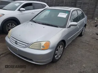 2003 Honda Civic EX with VIN 2HGES26793H588367, listed as a IAAI auction lot 42036420 with 205,190 mi miles. Bid and sale history available at carsss.com. Image 2.