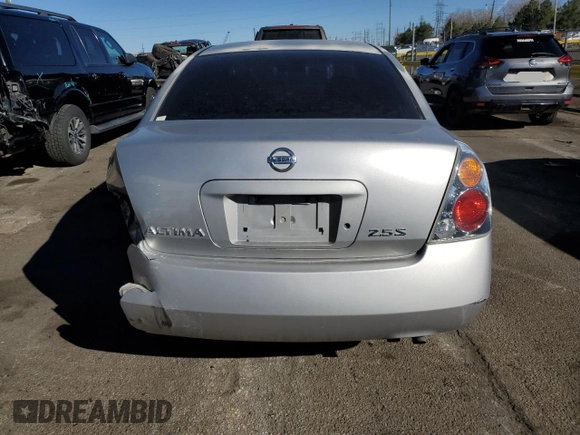 2004 Nissan Altima S with VIN 1N4AL11D14C199511, listed as a Copart auction lot 47296035 with 192,309 mi miles and Salvage Title. Bid and sale history available at carsss.com. Image 6.
