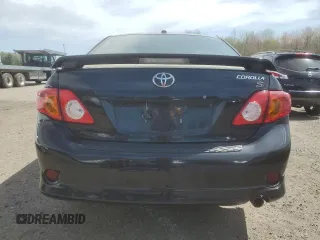 2009 Toyota Corolla with VIN 2T1BU40E19C038758, listed as a Copart auction lot 55468665 with 197,790 mi miles and Clean Title. Bid and sale history available at carsss.com. Image 6.