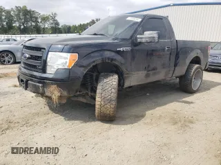 2013 Ford F-150 XL with VIN 1FTMF1EFXDFB80061, listed as a Copart auction lot 72508294 with 68,258 mi miles and Salvage Title. Bid and sale history available at carsss.com. Image 1.