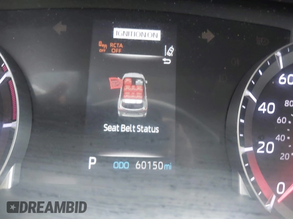 2021 Toyota Highlander L with VIN 5TDZZRAH8MS059113, listed as a IAAI auction lot 41590682 with 60,150 mi miles and . Bid and sale history available at DreamBid. Image 15.