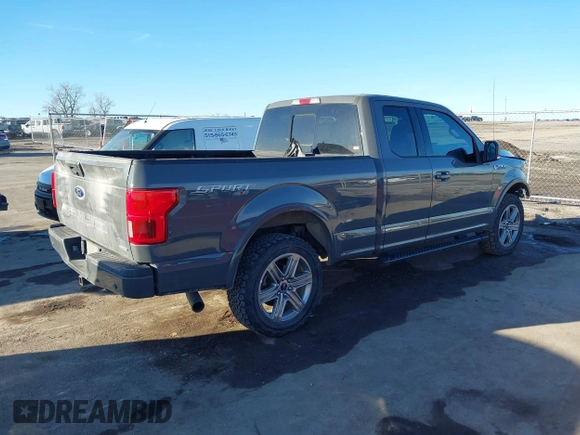 2018 Ford F-150 XL with VIN 1FTFX1EGXJFE49363, listed as a IAAI auction lot 41686737 with 78,889 mi miles and . Bid and sale history available at DreamBid. Image 4.
