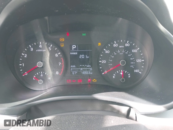 2018 Kia Rio LX with VIN 3KPA25AB0JE086253, listed as a IAAI auction lot 41387302 with 40,553 mi miles and . Bid and sale history available at DreamBid. Image 7.