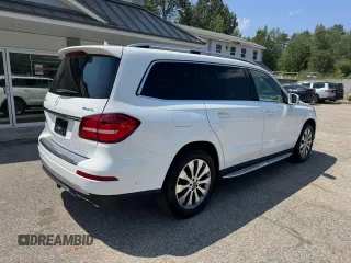 2018 Mercedes-Benz GLS 450 with VIN 4JGDF6EE1JB153365, listed as a Copart auction lot 65477955 with 136,583 mi miles and Clean title. Bid and sale history available at DreamBid. Image 4.
