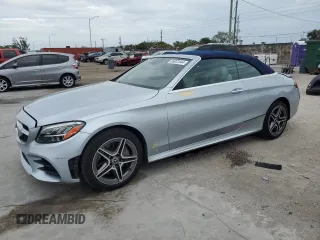 2023 Mercedes-Benz C 300 with VIN W1KWK8EB8PG117149, listed as a Copart auction lot 85022444 with 29,304 mi miles and Salvage Title. Bid and sale history available at DreamBid. Image 1.