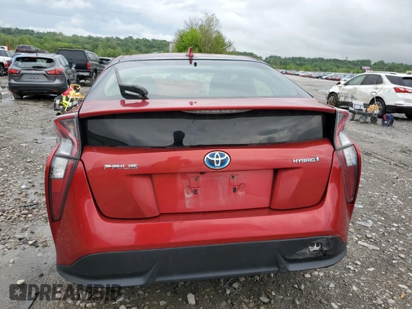 2017 Toyota Prius Two z VIN JTDKARFU5H3528034, wystawiony jako Copart lot #55118955 z przebiegiem 117 483 mil mil oraz Szkoda całkowita • Salvage title. Historia ofert i sprzedaży dostępna na DreamBid. Obrazek 6.