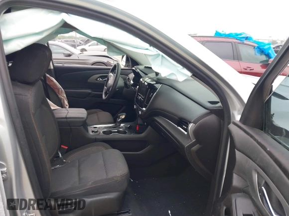 2021 Chevrolet Traverse LS with VIN 1GNERFKW1MJ254095, listed as a IAAI auction lot 42336687 with Not provided miles and . Bid and sale history available at DreamBid. Image 5.