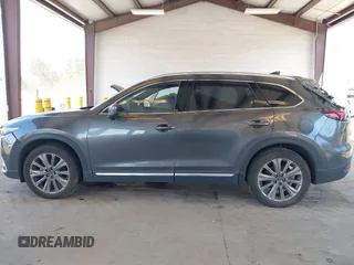 2021 Mazda CX-9 Signature with VIN JM3TCBEY9M0504963, listed as a IAAI auction lot 41756255 with 49,946 mi miles. Bid and sale history available at carsss.com. Image 13.