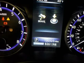 2017 Infiniti Q50 2.0t Premium with VIN JN1CV7ARXHM680274, listed as a Copart auction lot 88106815 with 130,322 mi miles and Salvage Title. Bid and sale history available at carsss.com. Image 9.