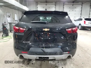 2022 Chevrolet Blazer LT with VIN 3GNKBDRS0NS155265, listed as a Copart auction lot 50006875 with 37,152 mi miles and Salvage title. Bid and sale history available at DreamBid. Image 6.