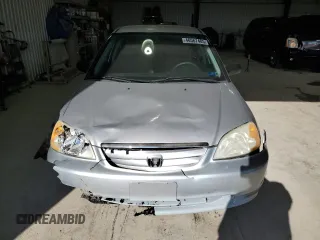 2002 Honda Civic LX with VIN 1HGES15562L047000, listed as a Copart auction lot 46567405 with 224,963 mi miles and Salvage Title. Bid and sale history available at DreamBid. Image 5.