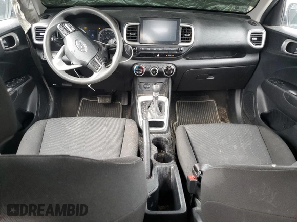 2021 Hyundai Venue SE with VIN KMHRB8A38MU066282, listed as a Copart auction lot 53087095 with 92,466 mi miles and Salvage Title. Bid and sale history available at DreamBid. Image 8.