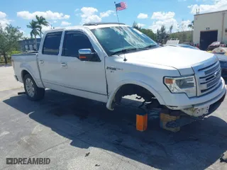 2013 Ford F-150 XL with VIN 1FTFW1EF3DFB26755, listed as a IAAI auction lot 41888243 with 231,078 mi miles. Bid and sale history available at carsss.com. Image 1.